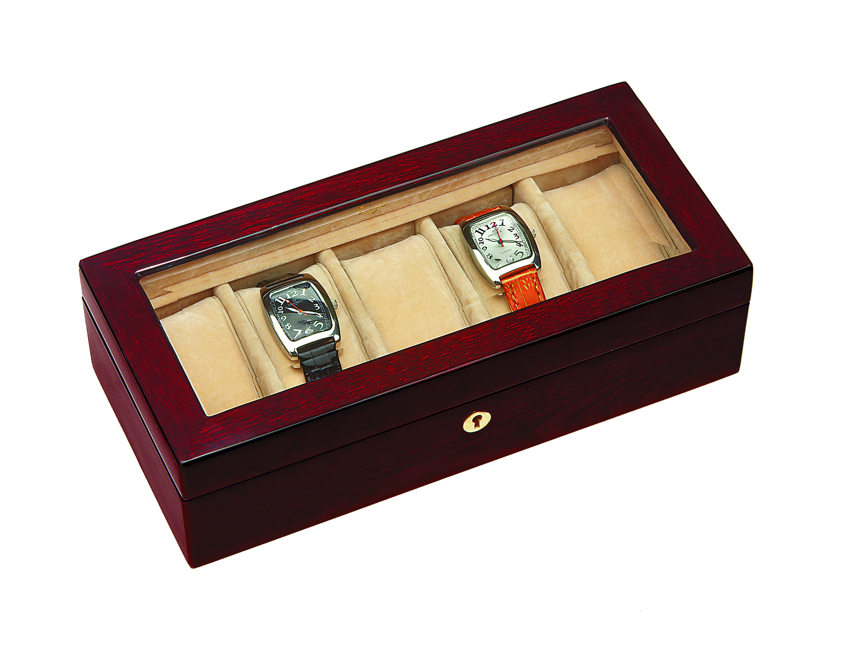 Rosewood 5-Watch Box