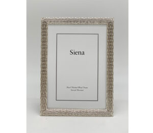 Siena Silver Weave Frame