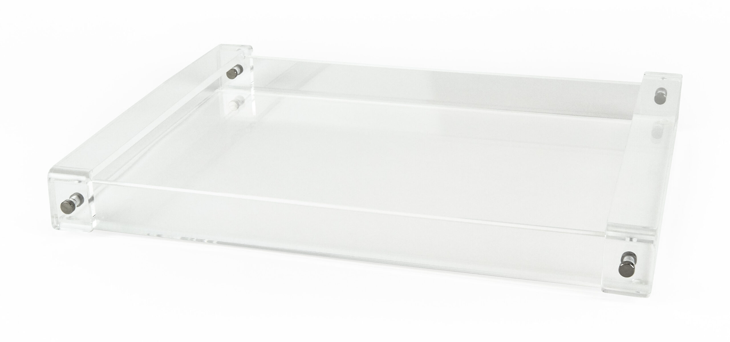 Acrylic Tray with Clear Handle