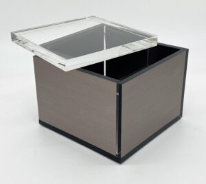 Acrylic Square Box Large – 6″ x 6″ x 5.75