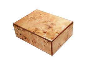 Natural Burl Wood Box
