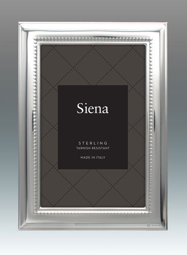 Classic Bead Siena Sterling Frame