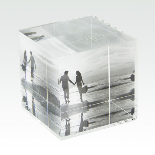 Photo Cube Paper Weight