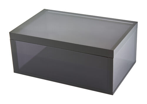 Black Lucite Box withLid
