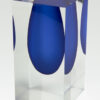 Acrylic Vase - 6" Blue