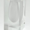 Acrylic Vase - 6" Frosted