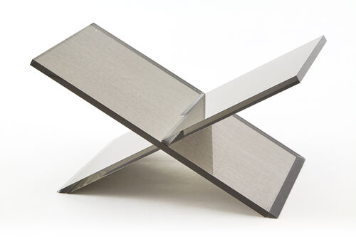 Acrylic Book Stand Silver