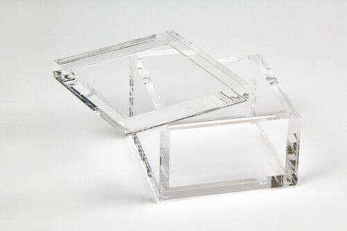 Acrylic Square Box Small – 4″ x 4″ x 3.75