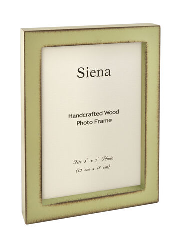 Distressed Deep Profile Siena Wood Frame, Mint