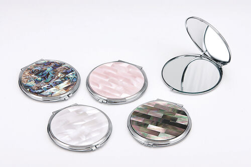 Mother of Pearl Compact Mirror