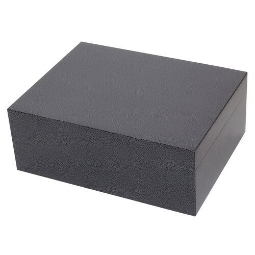 Shagreen Jewelry Box – Black