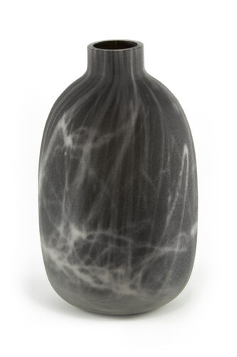 Hand Blown Marbled Vase Tall – 6.5″ H