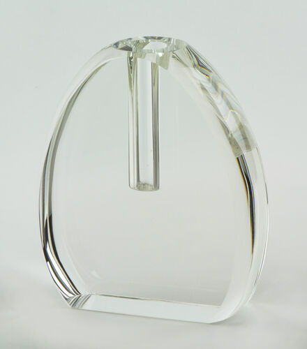 Crystal “Teardrop” Bud Vase