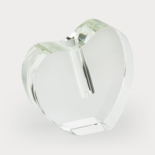 Crystal Glass Heart Shaped Vase LG