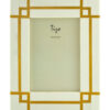 Art Deco Design Gold Frame 4x6