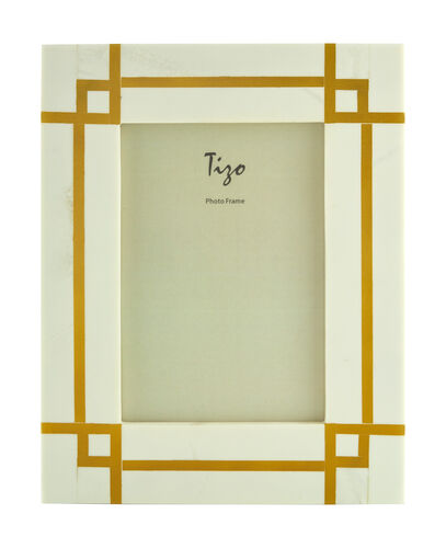 Art Deco Design Gold Frame 4×6