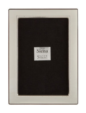 Plain Inner Bead Siena 925 Sterling Frame